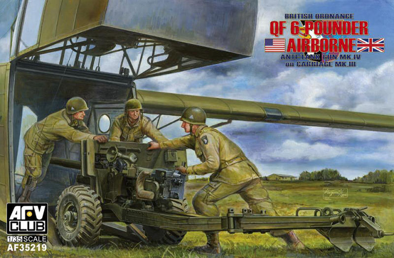 Afv Club - British Mk.4 6pdr airborne anti-tank Gun Afv Club - British Mk.4 6pdr airborne anti-tank Gun